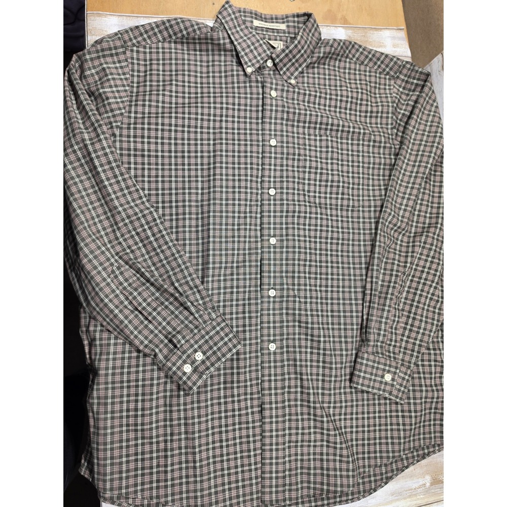 1- L.L. Bean Mens XXL Tall & 1-XL Wrinkle Resistant Traditional Fit Plaid Shirts - Picture 5 of 16